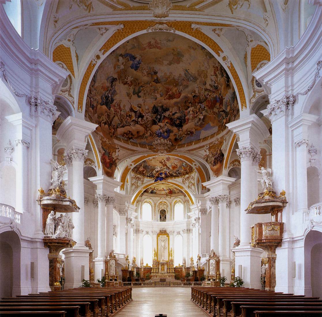 Interior view by