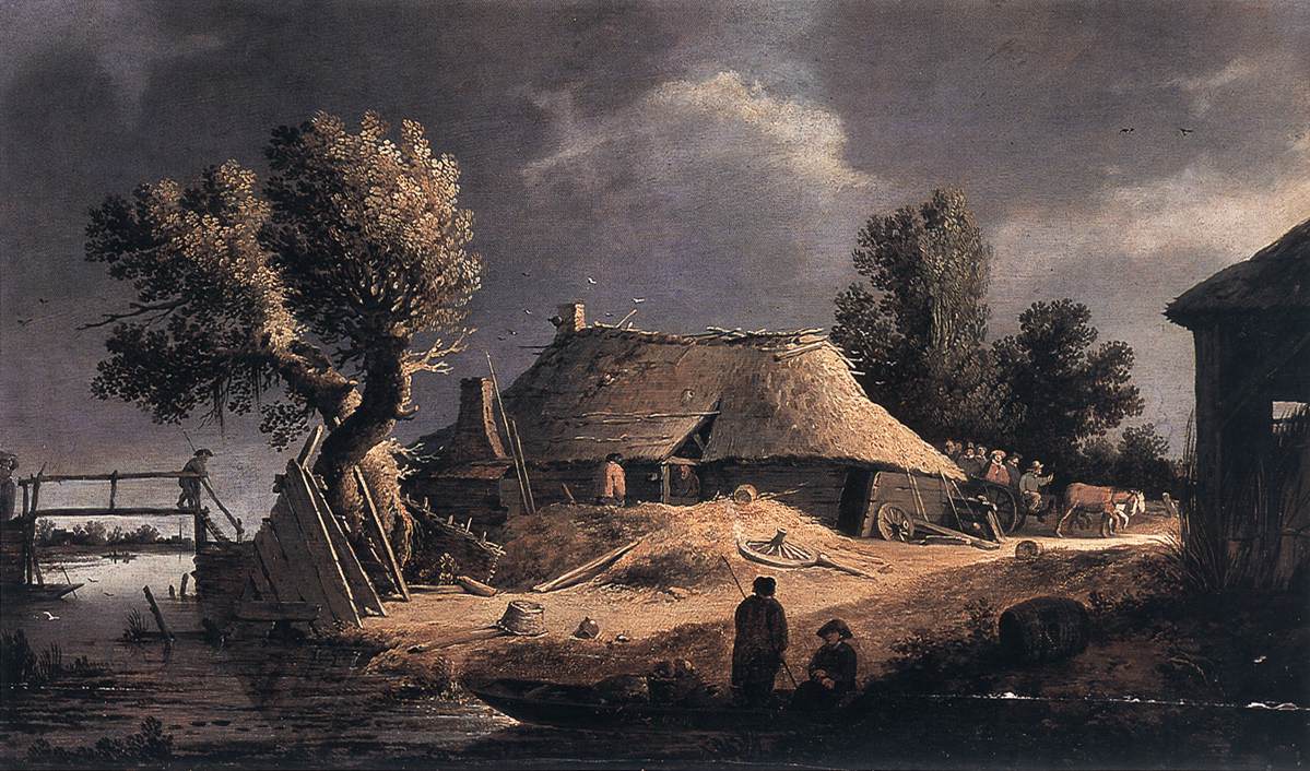 Landscape with Farm by