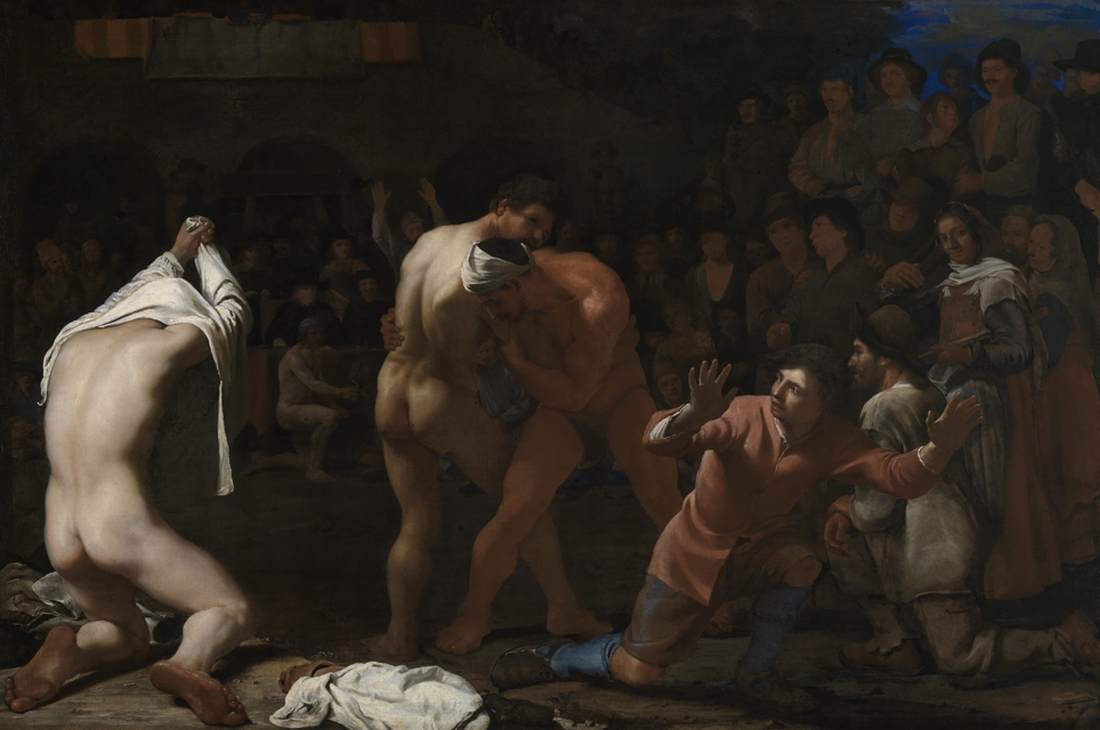 Roman Wrestlers by SWEERTS, Michiel