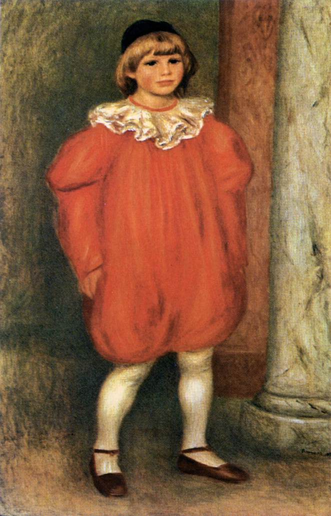 The Clown by RENOIR, Pierre-Auguste