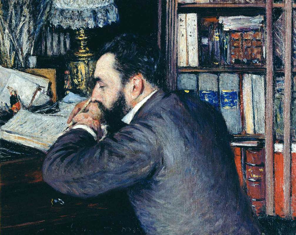 Portrait of Henri Cordier by CAILLEBOTTE, Gustave