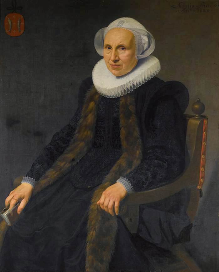 Portrait of a Lady by PICKENOY, Nicolaes Eliasz.