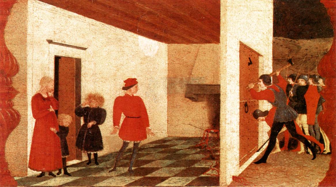 Miracle of the Desecrated Host (Scene 2) by UCCELLO, Paolo