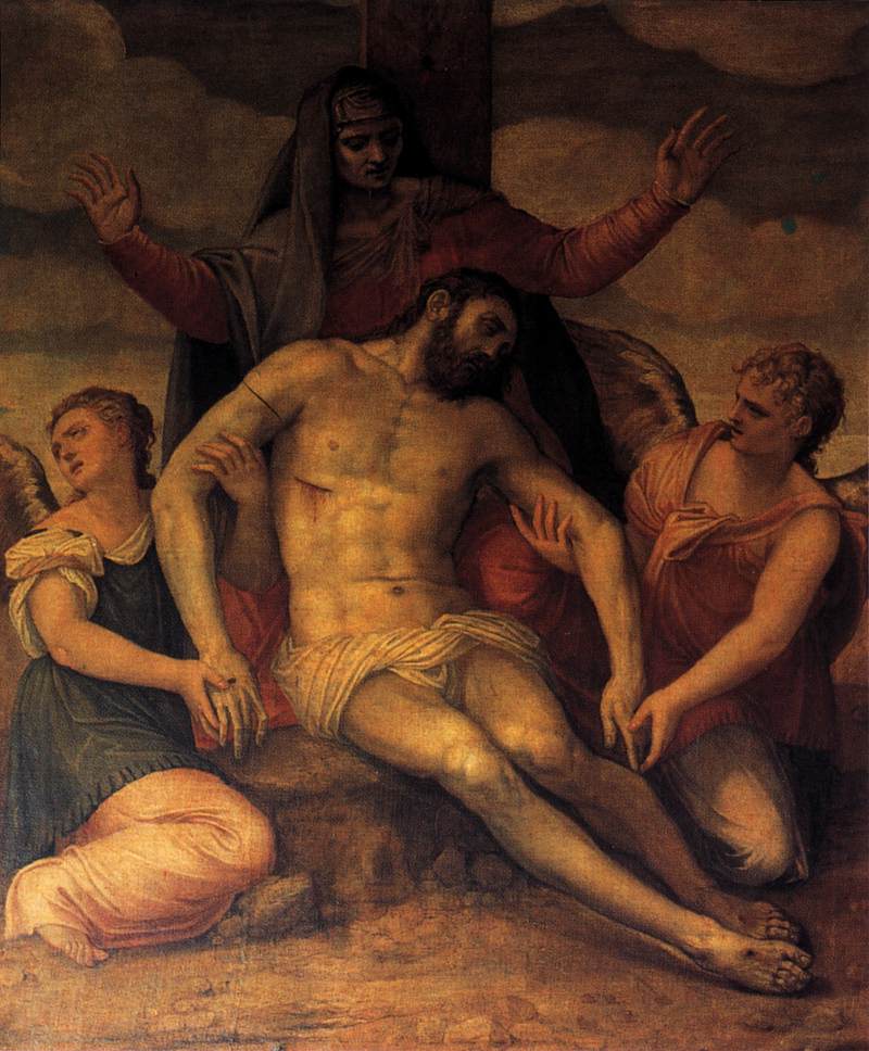 Dead Christ by ZELOTTI, Giovanni Battista