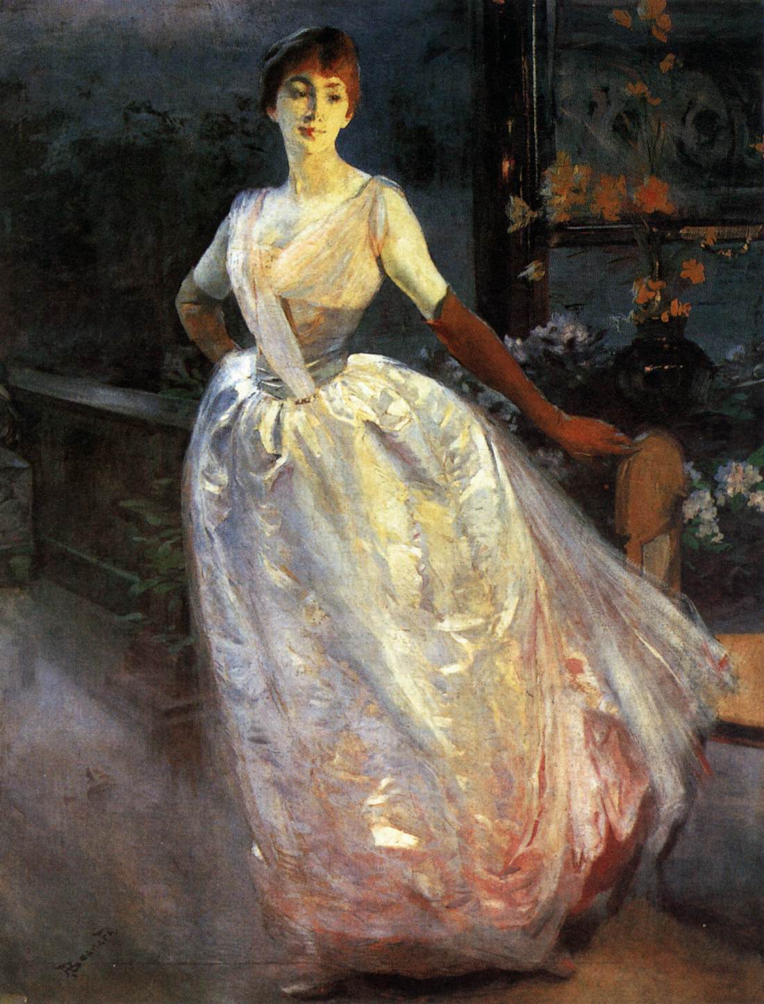 Portrait of Madame Roger Jourdain by BESNARD, Albert