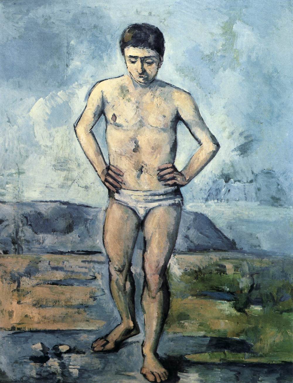 Bather by CÉZANNE, Paul