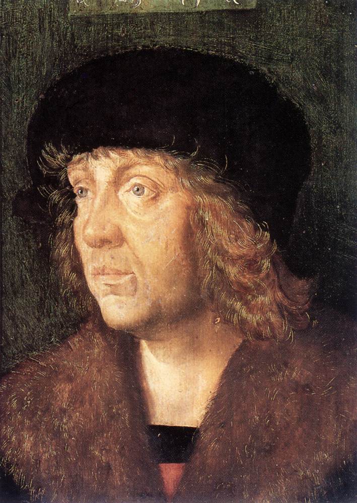 Portrait of a Man by SCHÄUFELEIN, Hans Leonhard