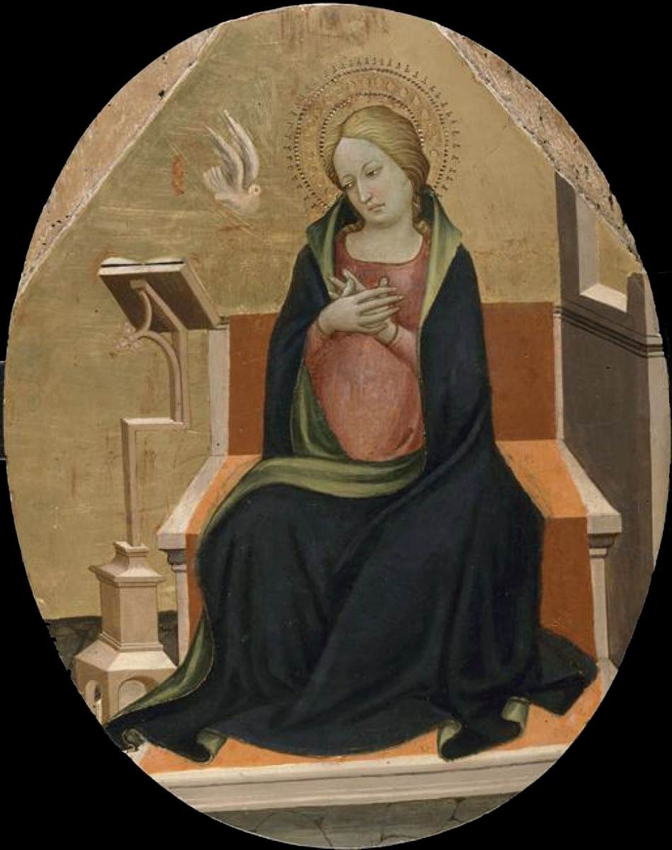 Virgin of the Annunciation by STARNINA, Gherardo di Jacopo