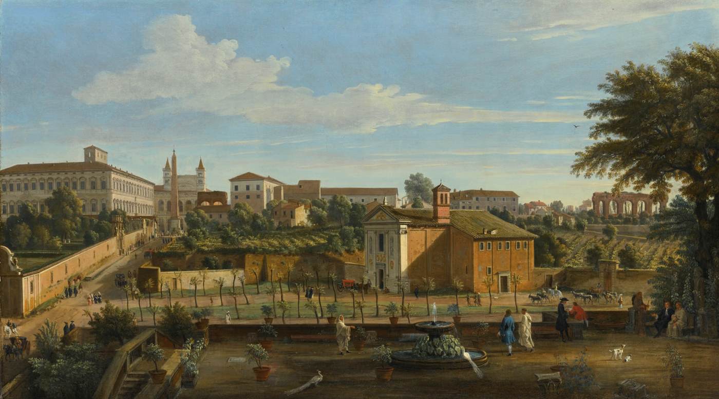 View of Rome by WITTEL, Caspar Andriaans van