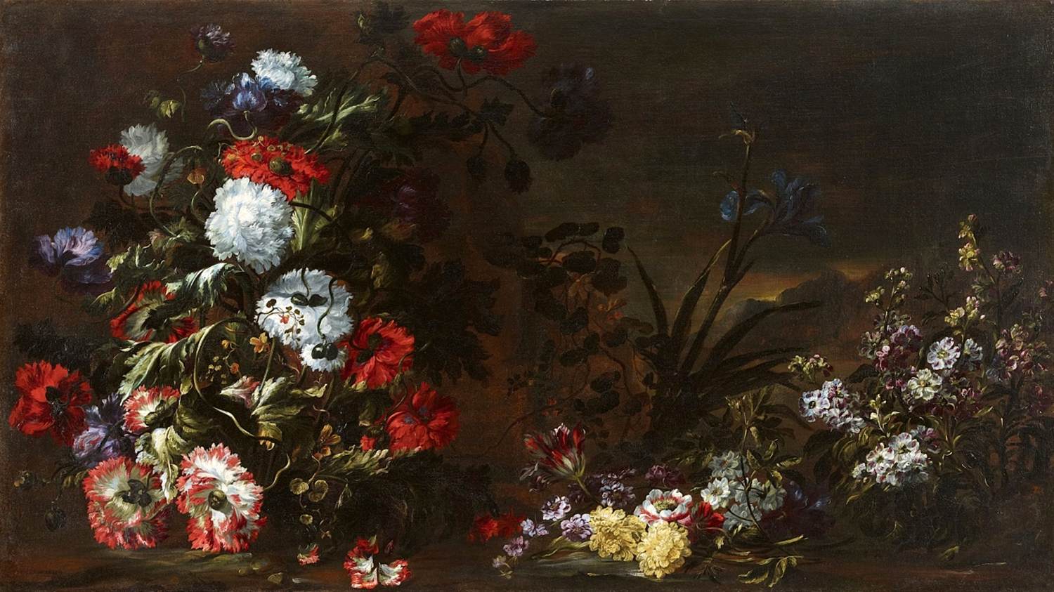 Large Floral Still-Life by