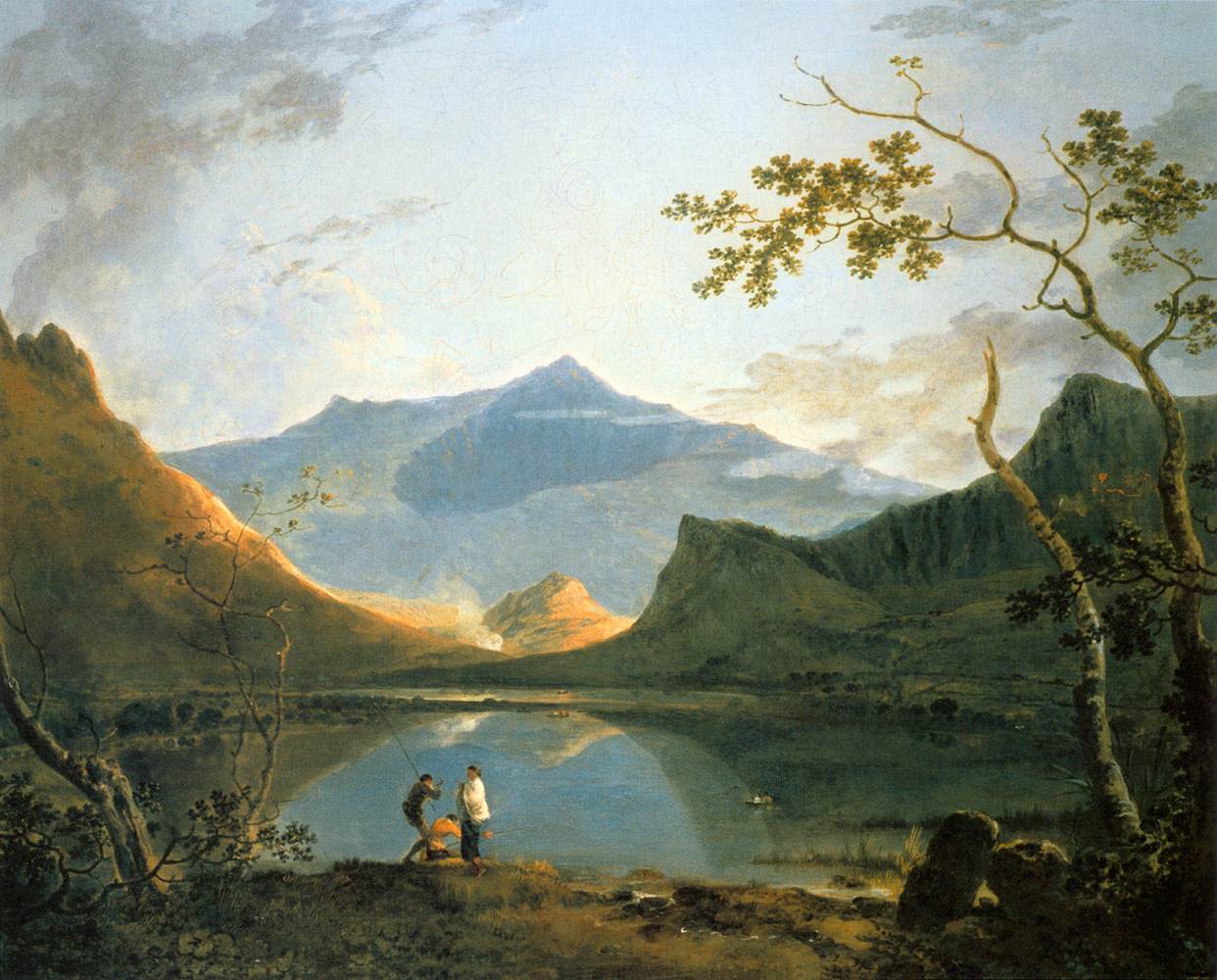 View of Snowdon from Llyn Nantlle by WILSON, Richard