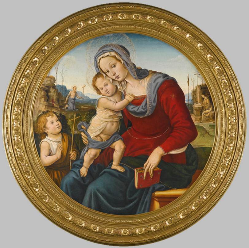 Virgin and Child with the Infant St John the Baptist by