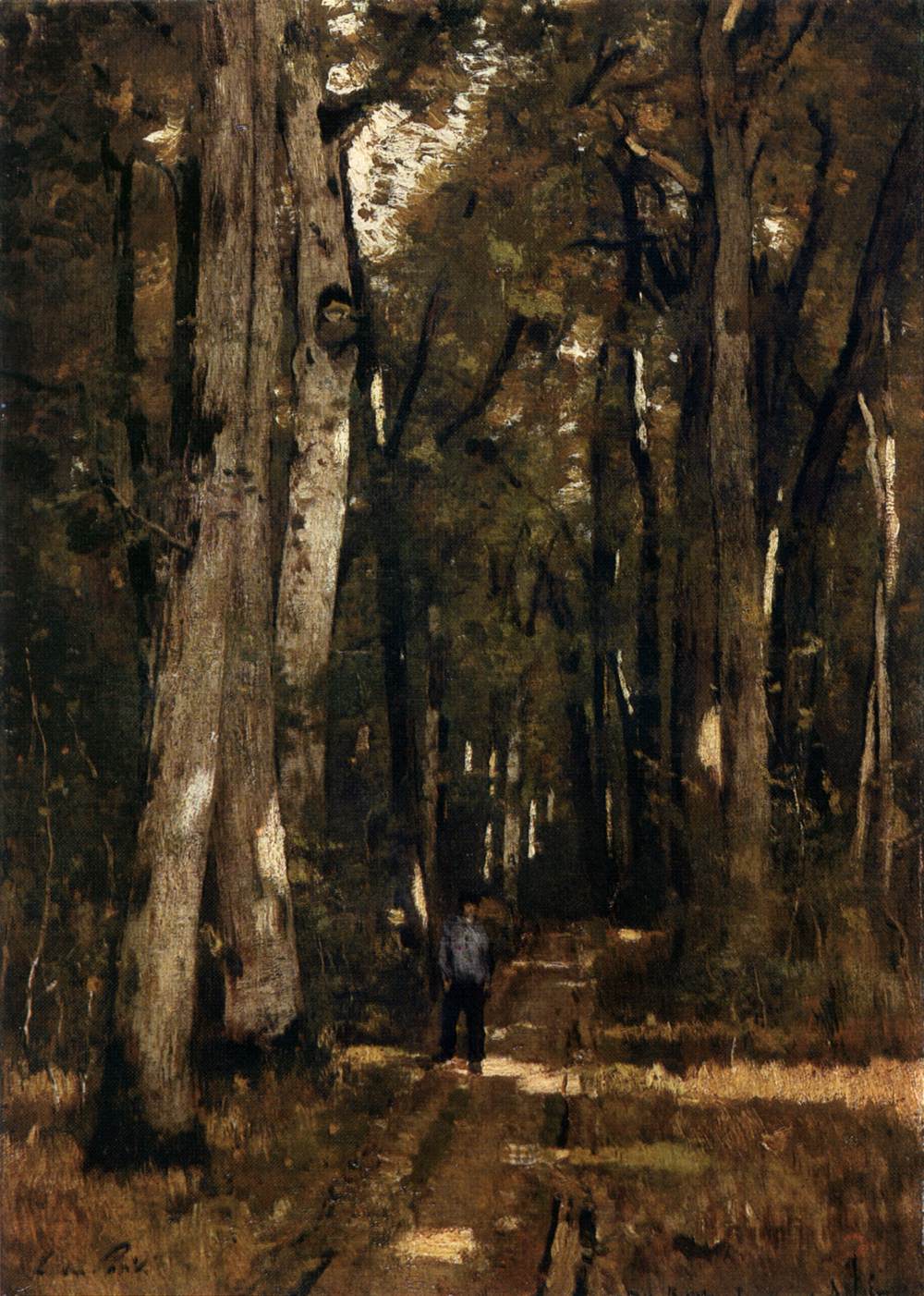 In the Forest of Fontainebleau by PAÁL, László