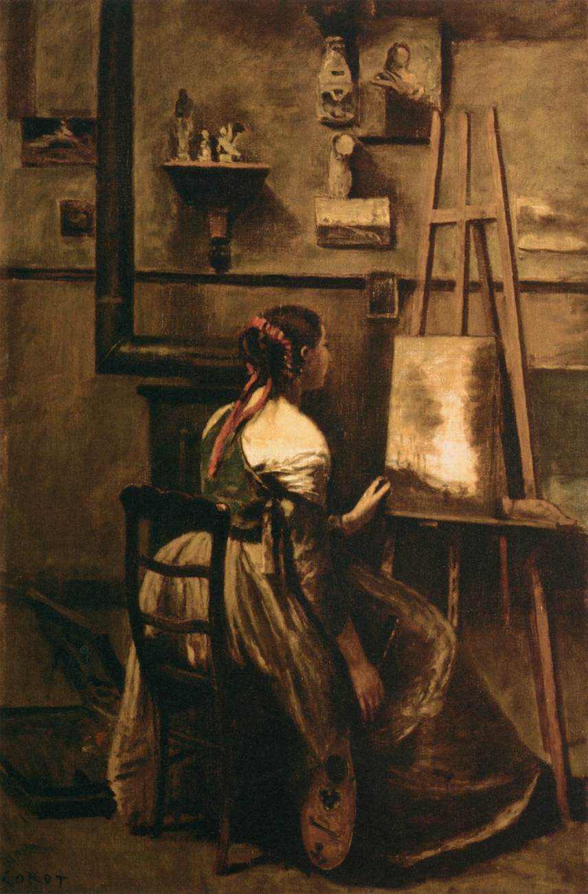 Corot's Studio by