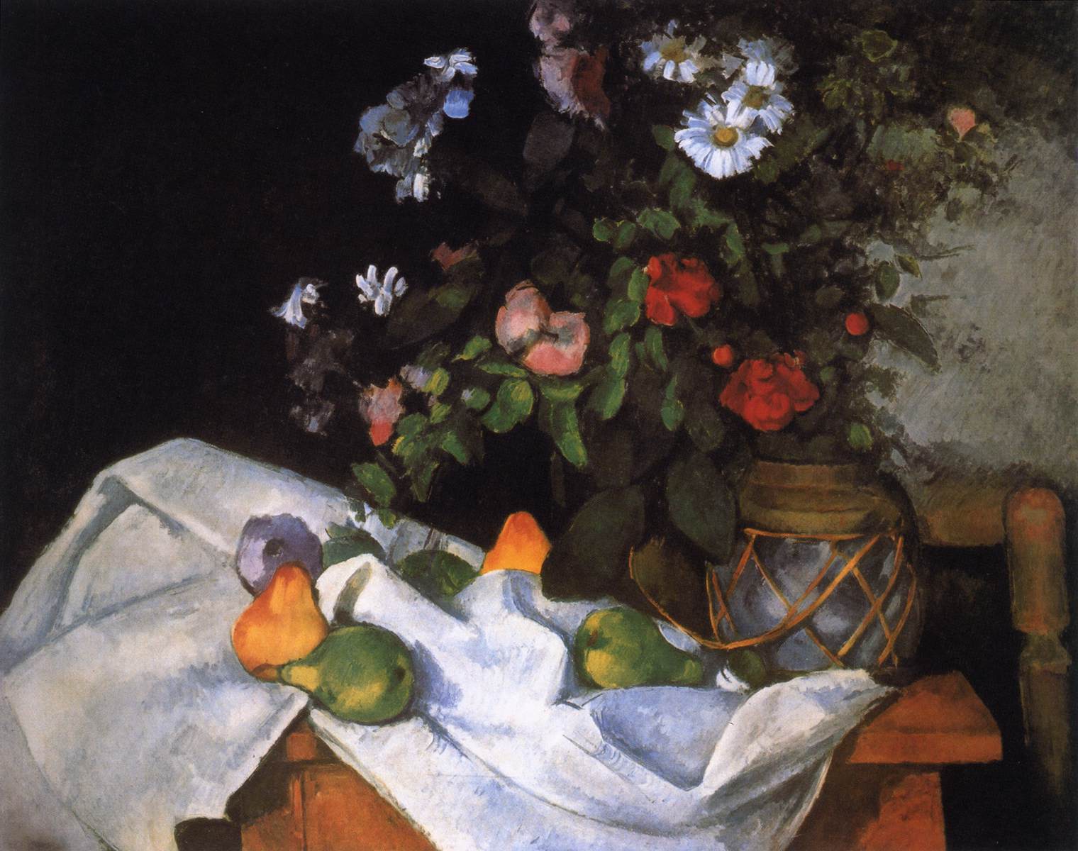 Still-Life with Flowers and Fruit by