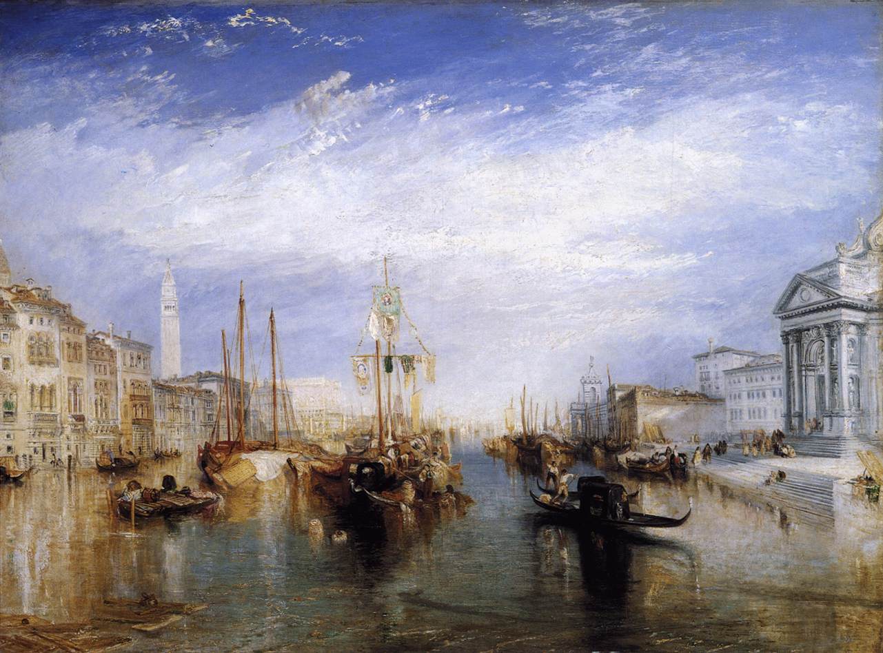 The Grand Canal, Venice by TURNER, Joseph Mallord William