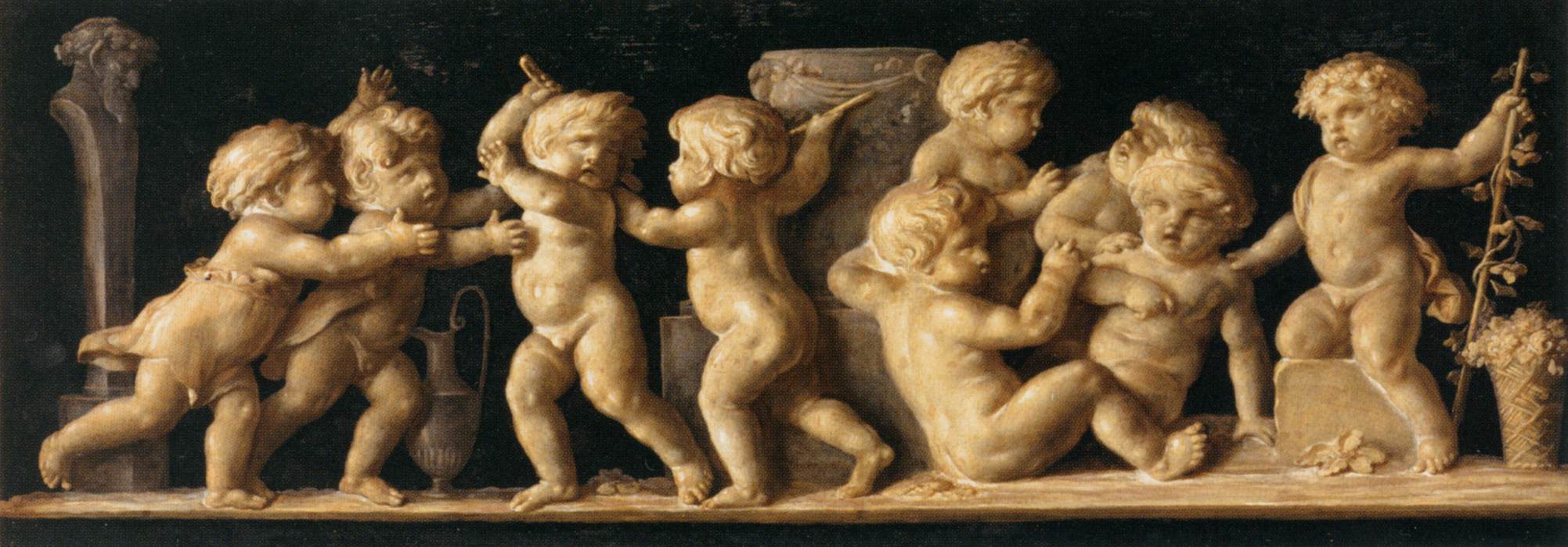 Bacchanalia of Children by