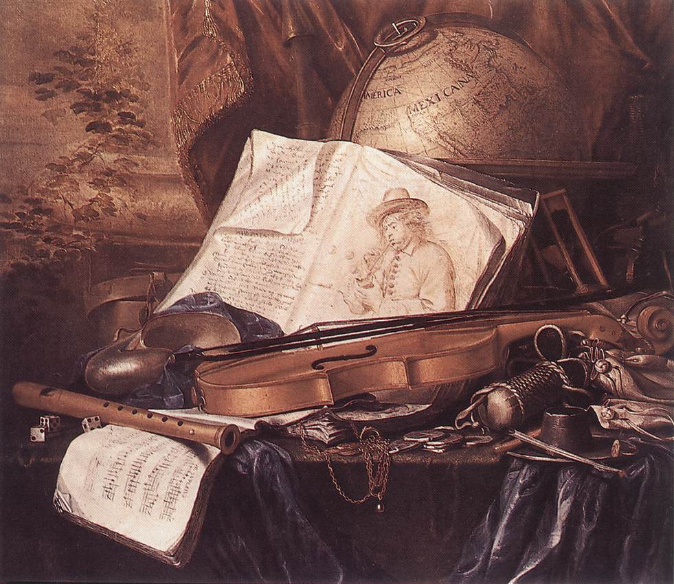 Still-Life of Musical Instruments by