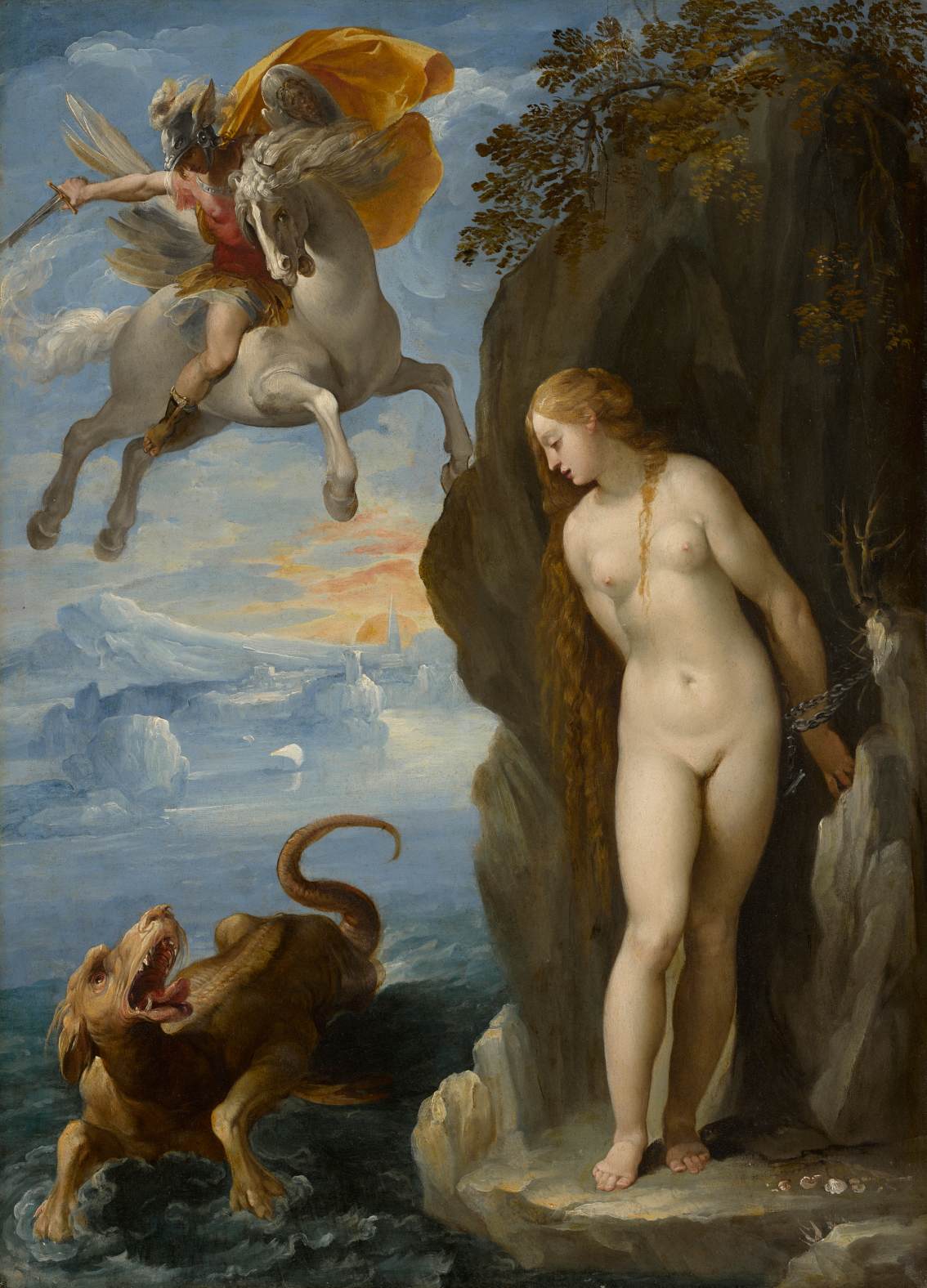 Perseus Rescuing Andromeda by