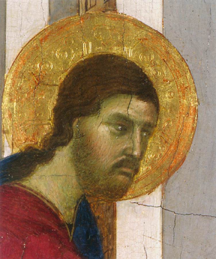 Healing of the Blind Man (detail) by DUCCIO di Buoninsegna