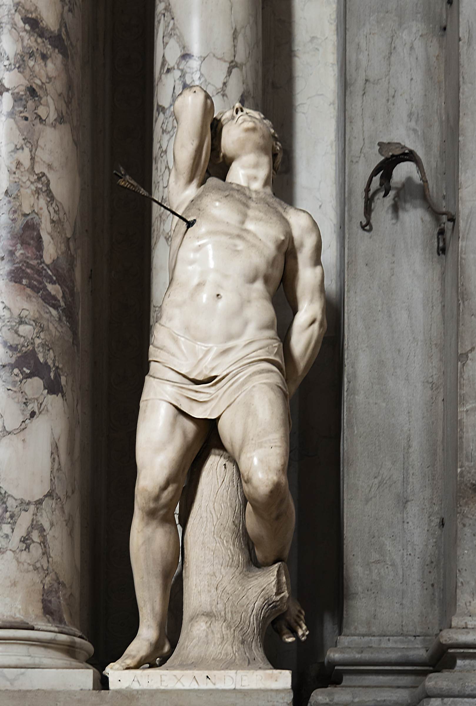 St Sebastian by VITTORIA, Alessandro