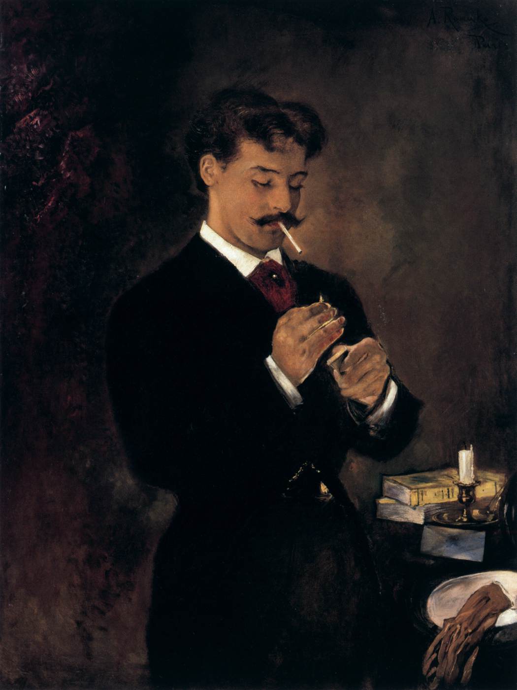 Portrait of a Young Man by ROMAKO, Anton