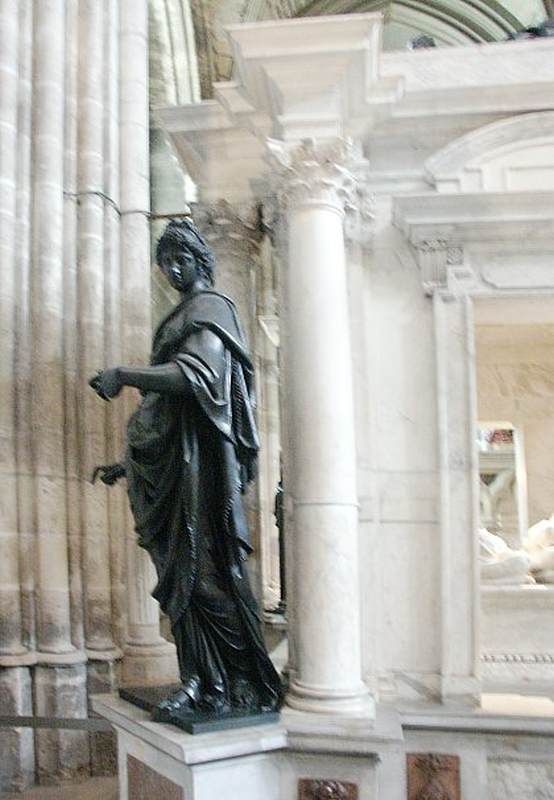 Monument to Henri II and Catherine de' Medici (detail) by PILON, Germain