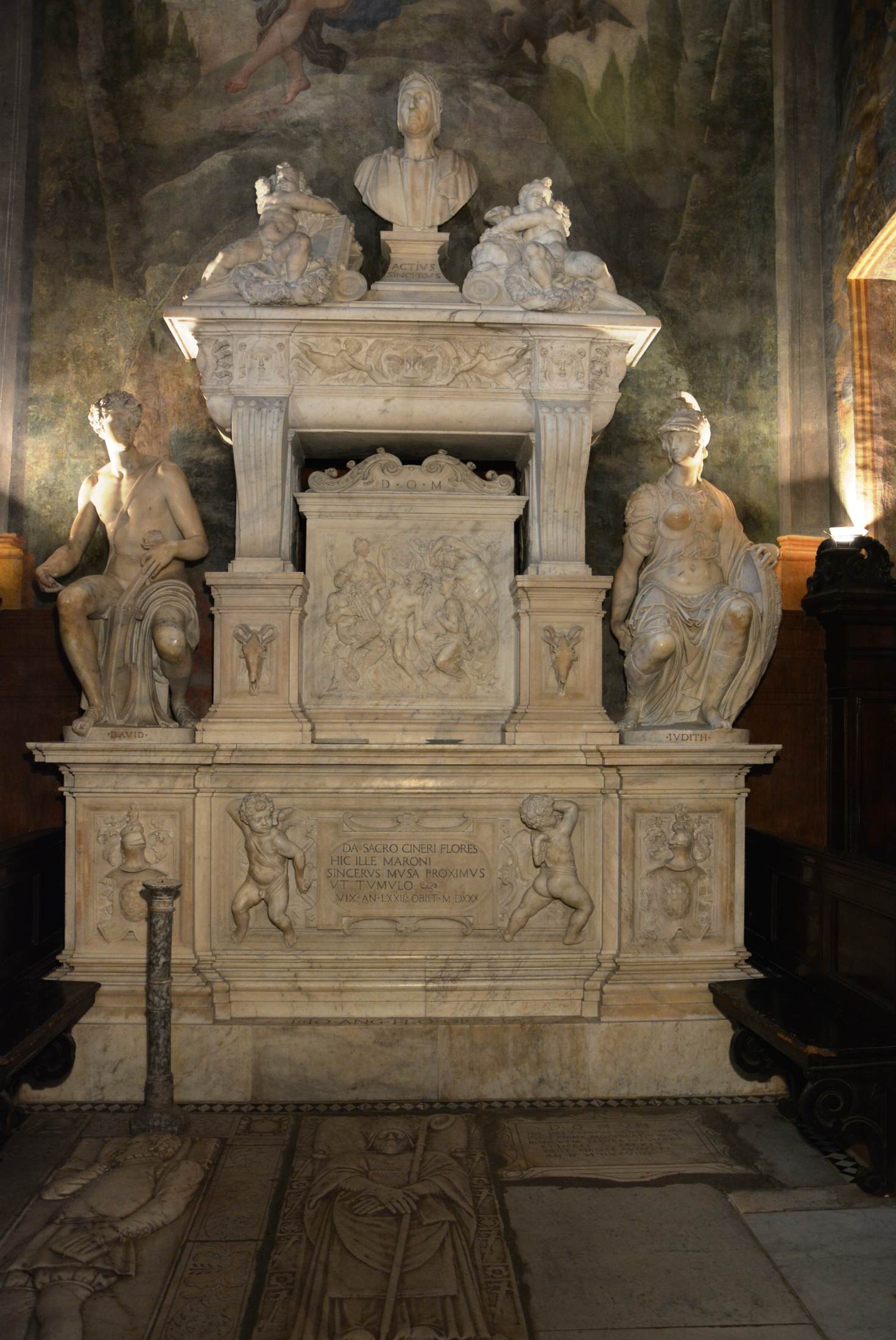 Tomb of Jacopo Sannazaro by