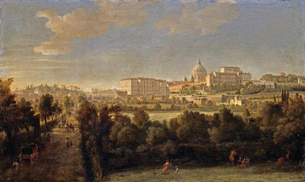 Rome: View of St Peter's and the Vatican Seen from Prati Di Castello by WITTEL, Caspar Andriaans van