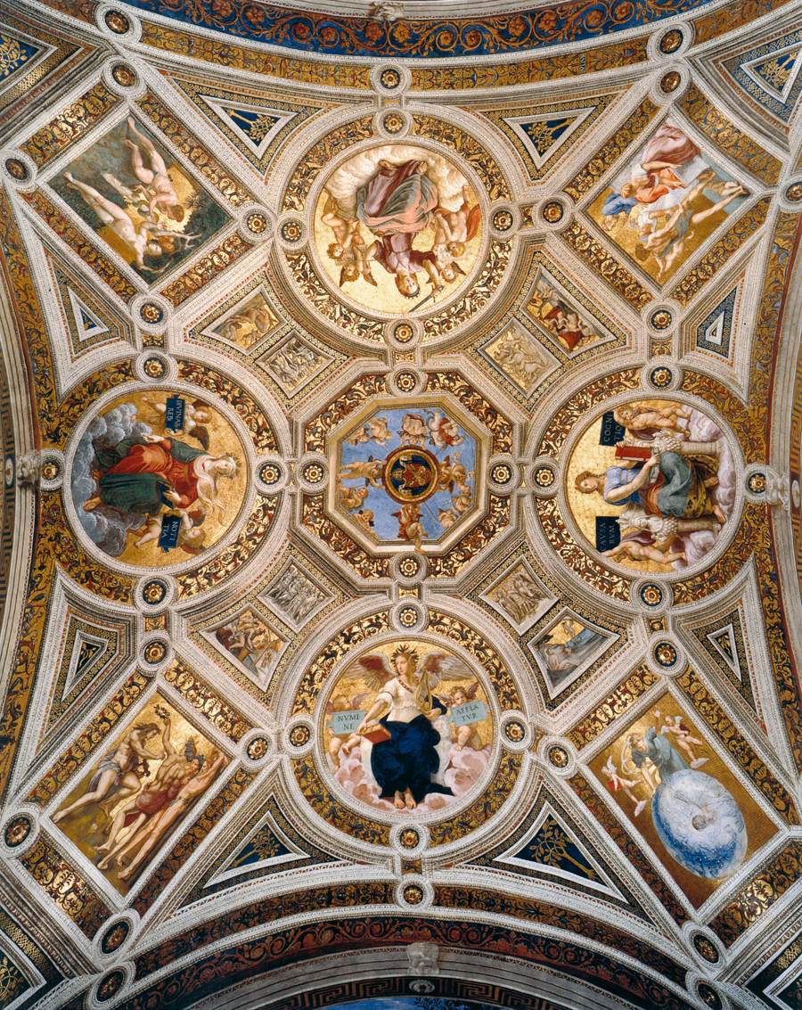 Ceiling by RAFFAELLO Sanzio