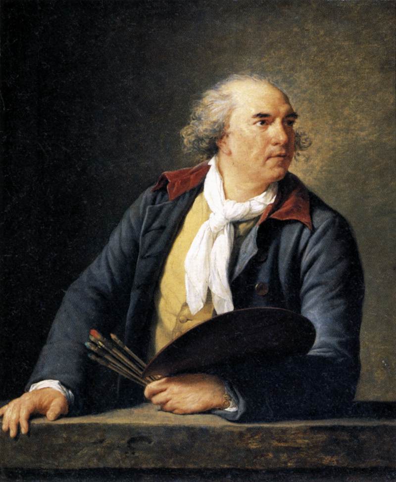 Hubert Robert, Artist by VIGÉE-LEBRUN, Élisabeth