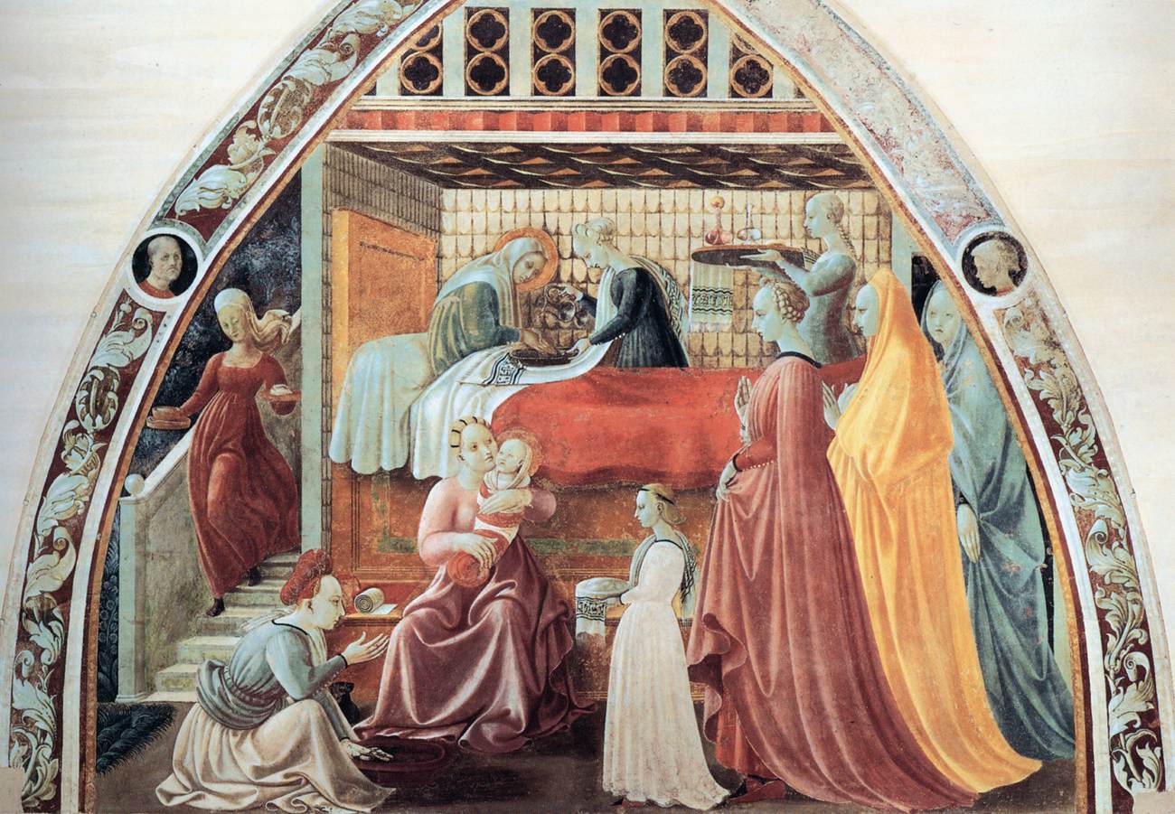 Birth of the Virgin by UCCELLO, Paolo