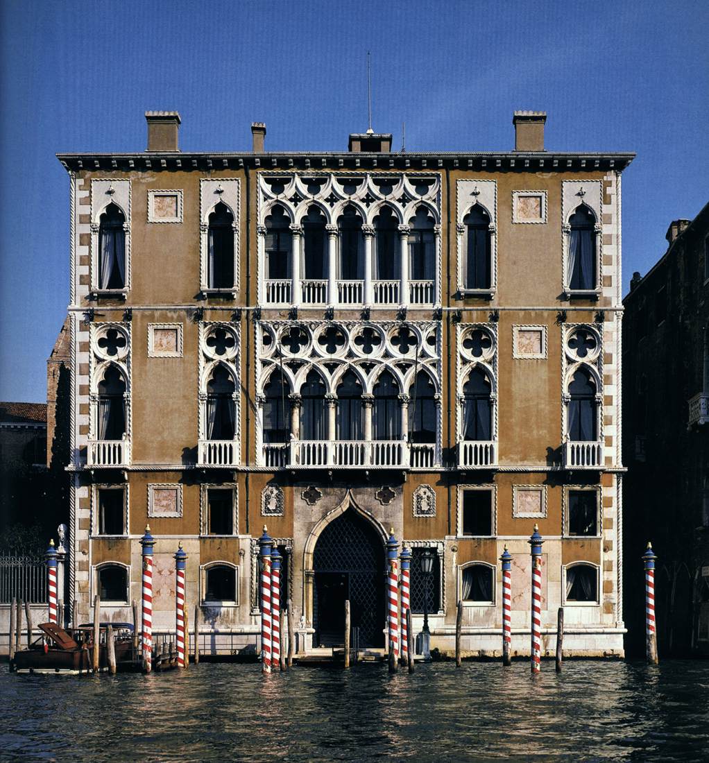 Palazzo Cavalli Franchetti: Façade by BOITO, Camillo