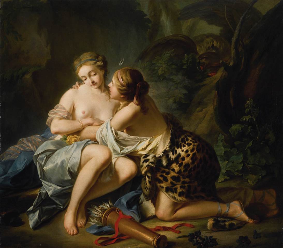 Jupiter and Callisto by BERTHÉLEMY, Jean-Simon