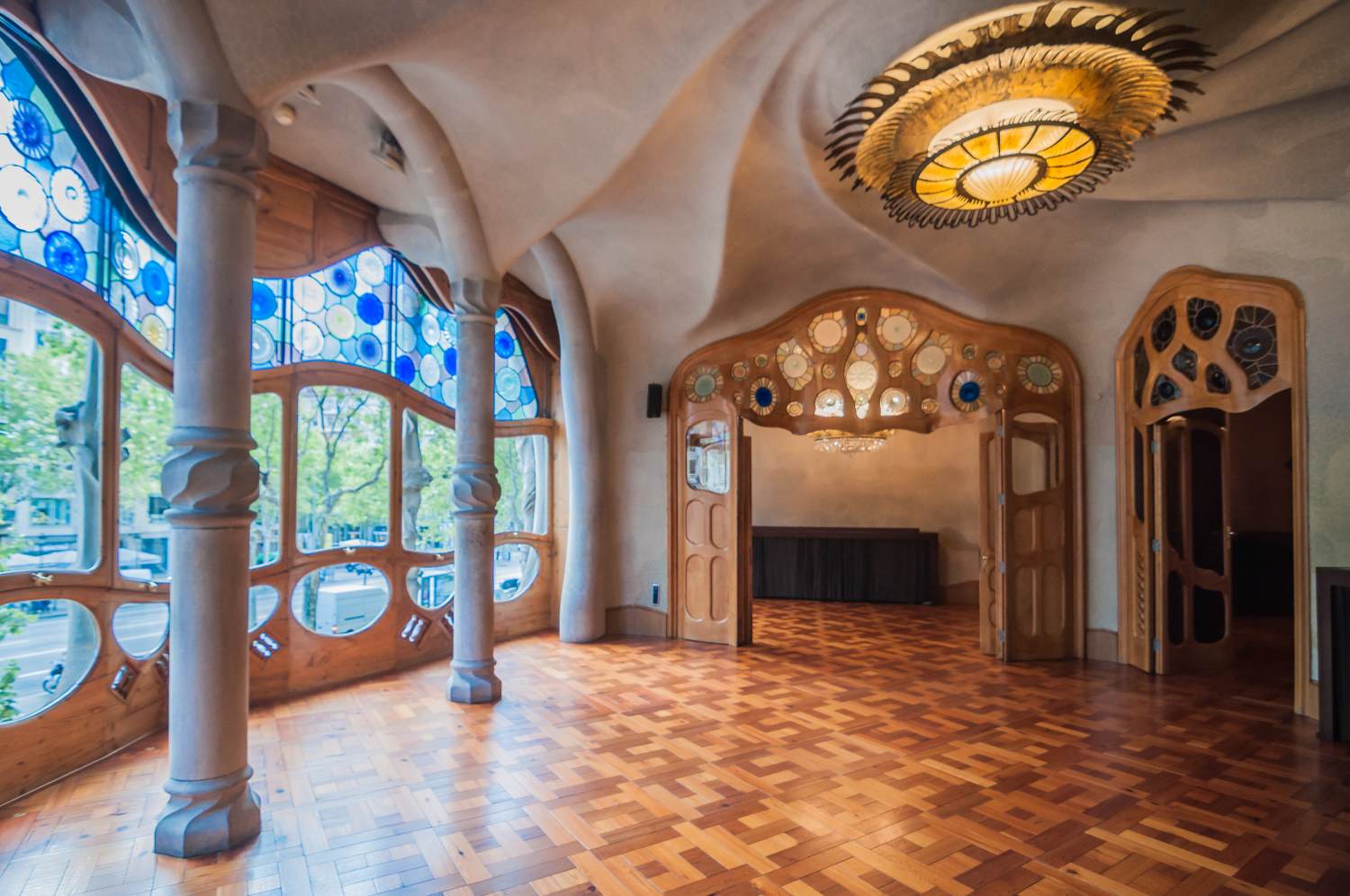 Casa Batlló: interior by GAUDÍ, Antoni