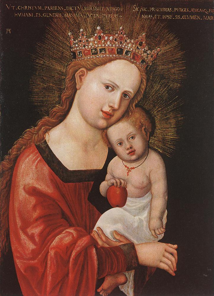 Mary with the Child by ALTDORFER, Albrecht