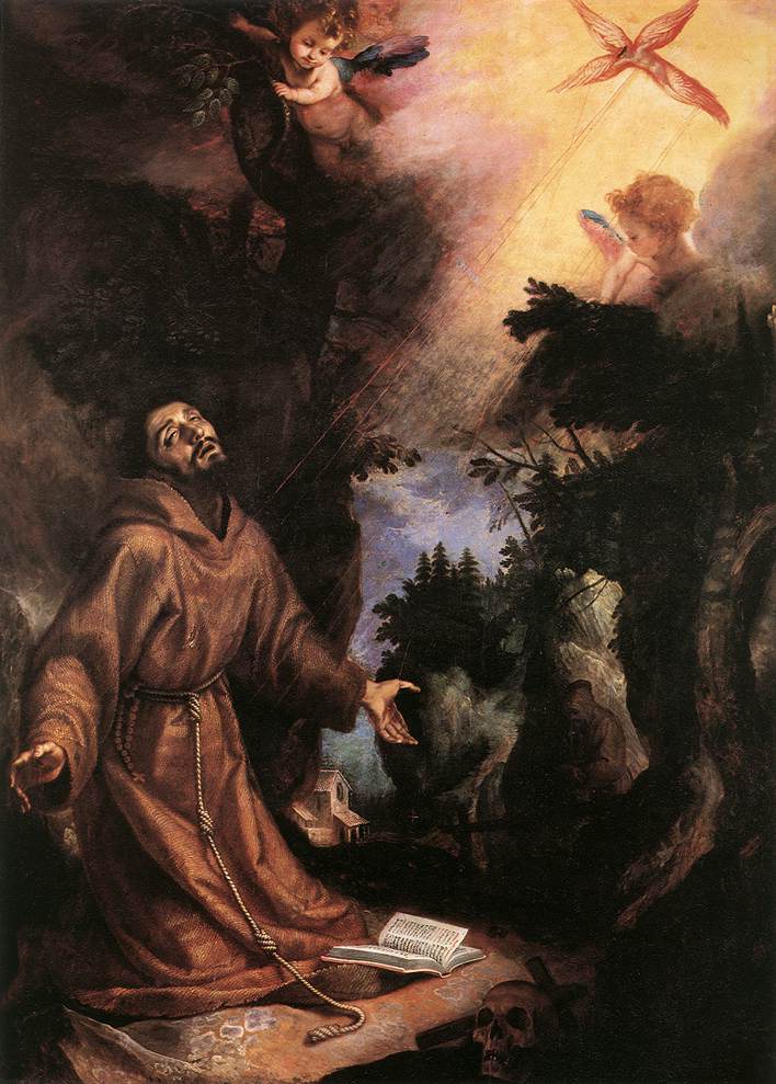 St Francis Receives the Stigmata by CIGOLI