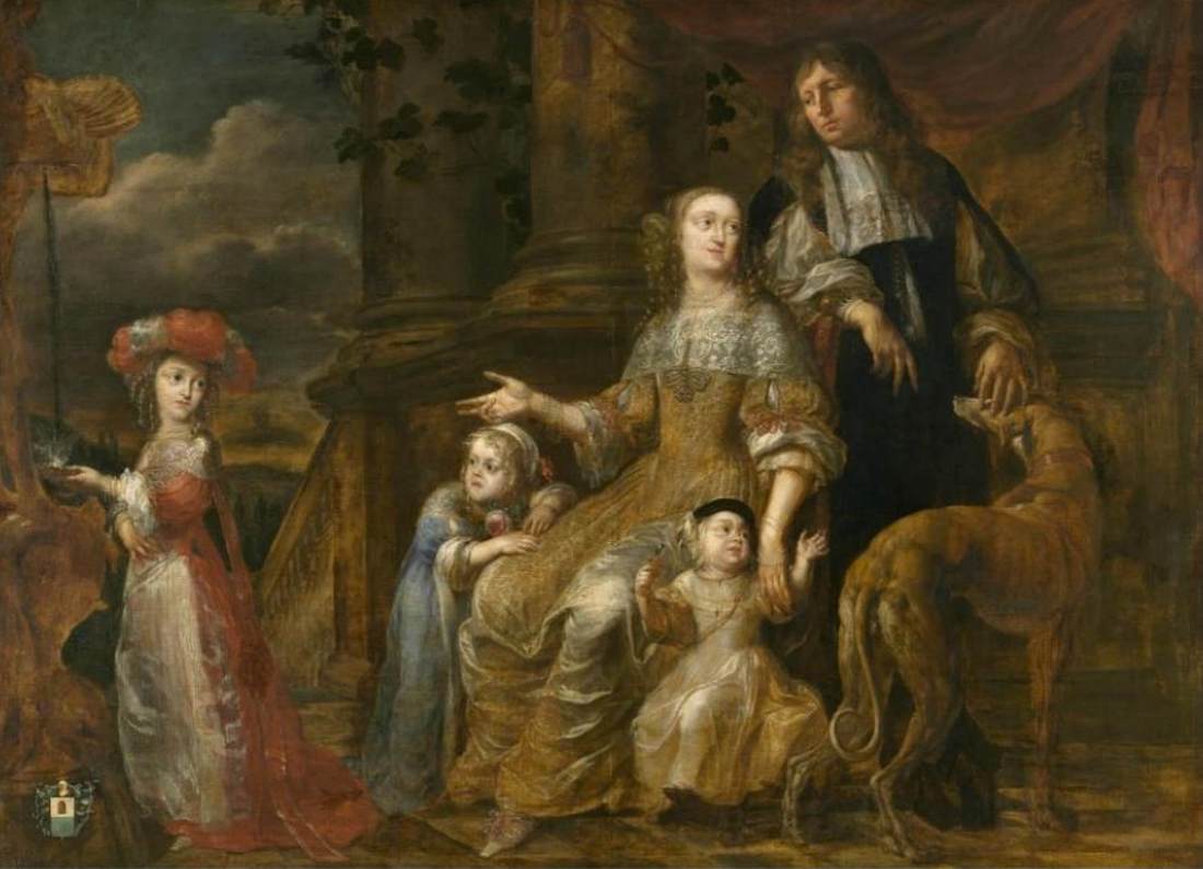 The de Bie Family by BOEYERMANS, Theodor