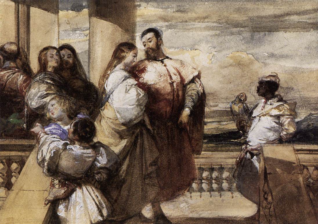 A Venetian Scene by BONINGTON, Richard Parkes