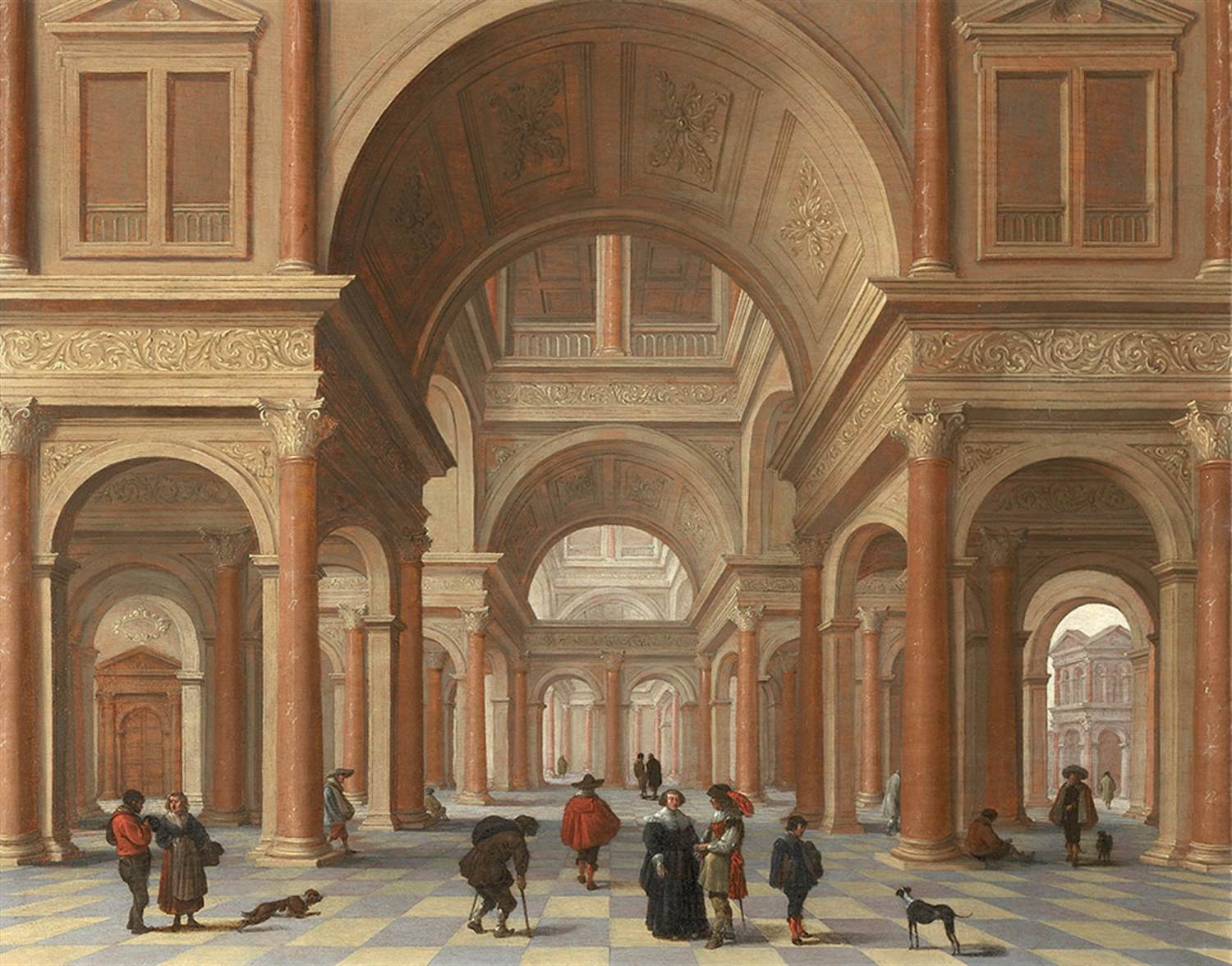 Interior of a Palace by