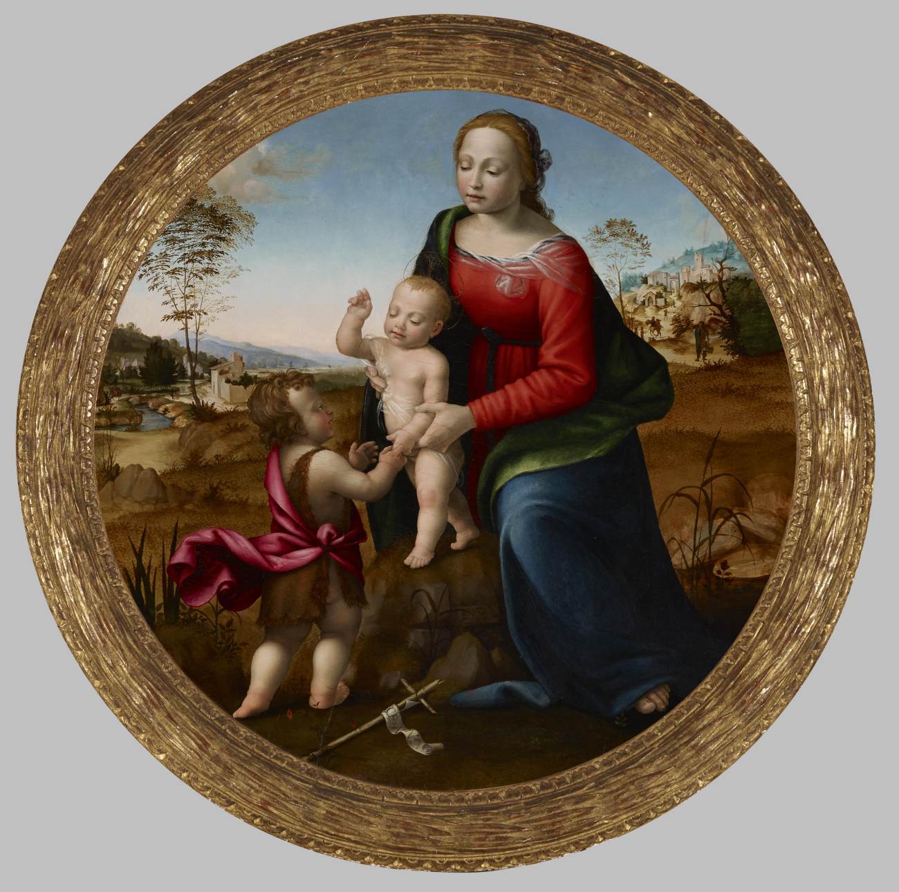 Madonna and Child with Infant St John the Baptist by BUGIARDINI, Giuliano