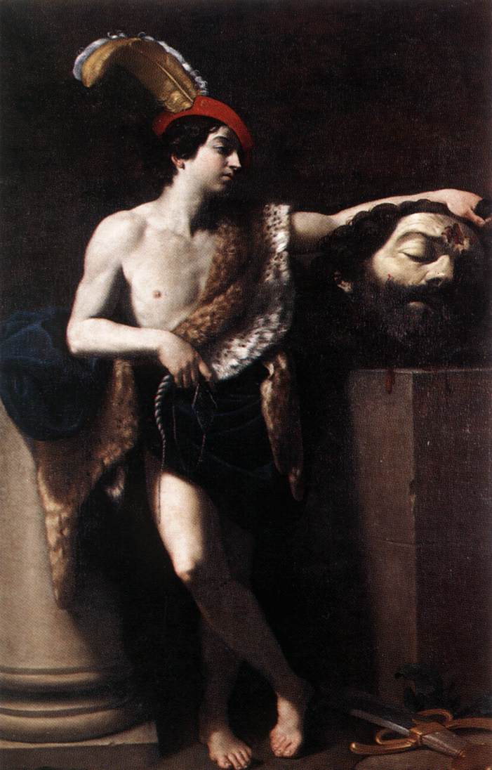 David with the Head of Goliath by RENI, Guido