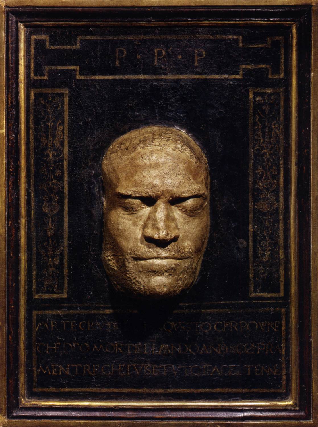 Cast of the Dead Mask of Lorenzo de' Medici by