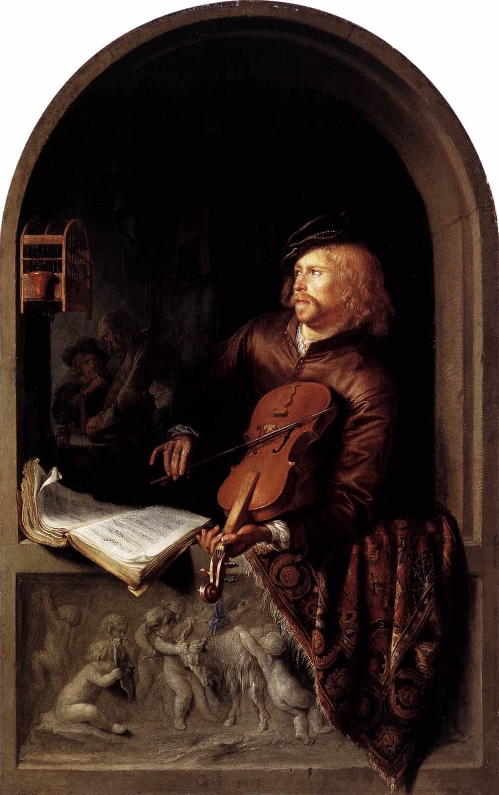 Violon Player by