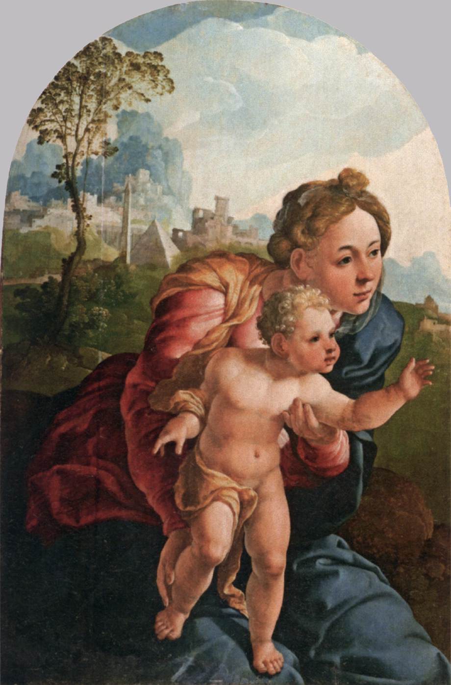 Virgin and Child by SCOREL, Jan van