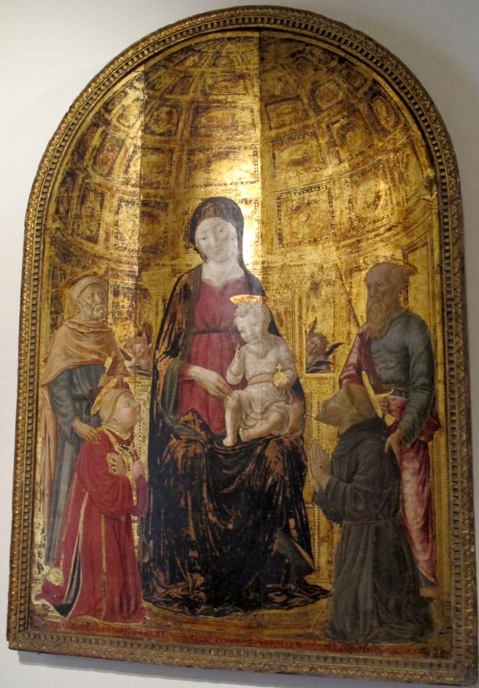 Virgin and Child with Saints by VECCHIETTA