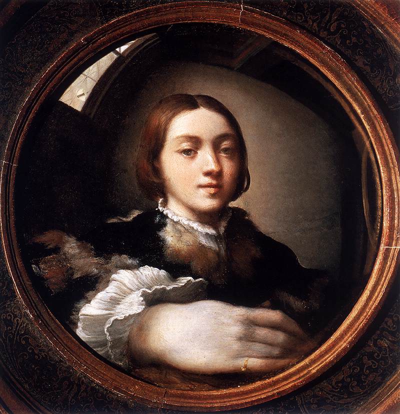 Self-Portrait in a Convex Mirror by