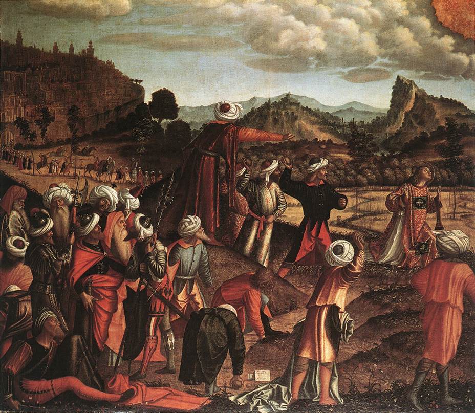 The Stoning of St Stephen by CARPACCIO, Vittore