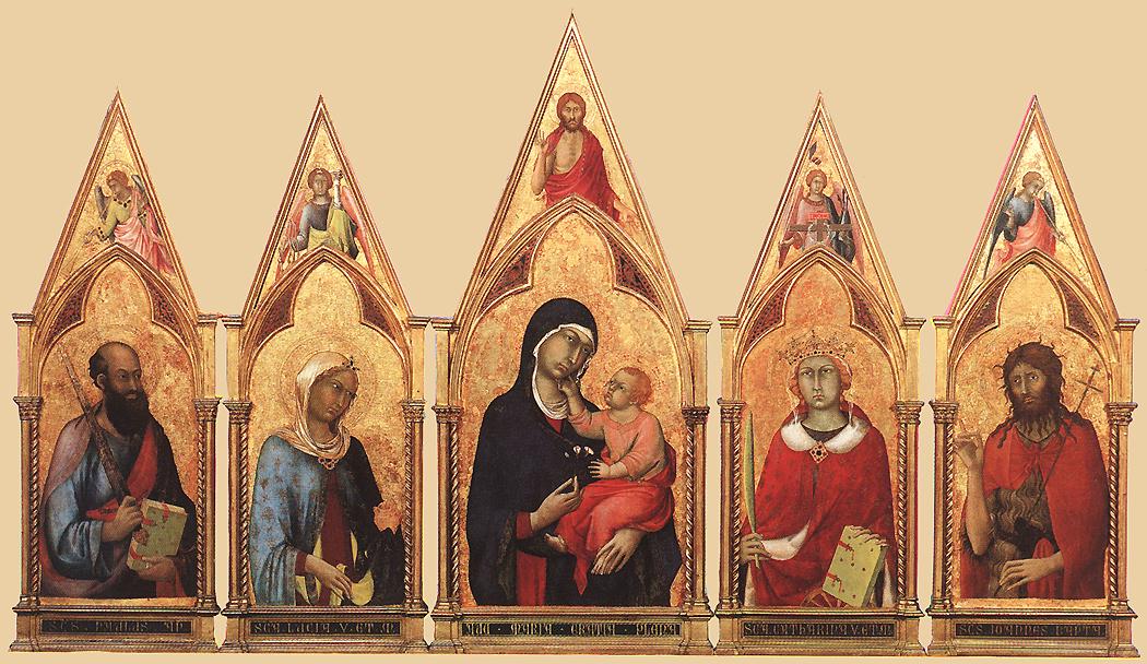 Boston Polyptych by SIMONE MARTINI