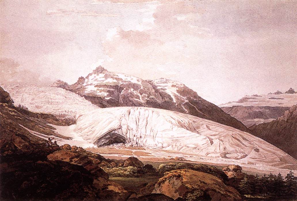 The Rhône Glacier and the Source of the Rhône by PARS, William